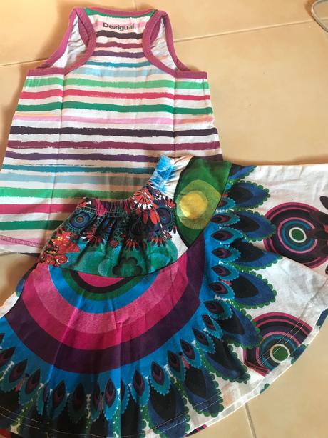 Letný komplet veľ. 7/8 r., desigual,122