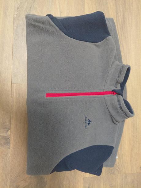 Chlapcenska flisova mikina, decathlon,140