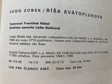 Ríša svätoplukova-prvé vyd.1969,