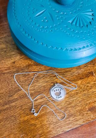 925 striebro náhrdelník pre milovníkov psov, 