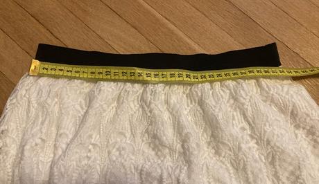 Dievčenská biela sukňa - reserved / čipka, krajka, reserved,146