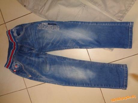 Nohavice 2ks + 1 grátis, 128