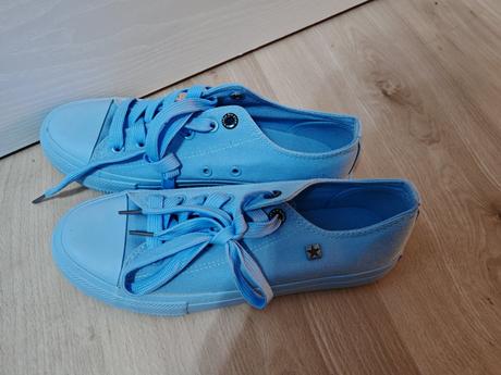Úžasné bledomodre converse tenisky 37, converse,37