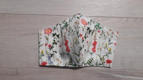 Rúško viac vzorov - strojové šitie, 