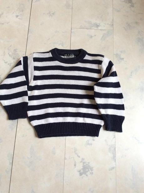 Námornícky bavlnený pulóvrik, 98