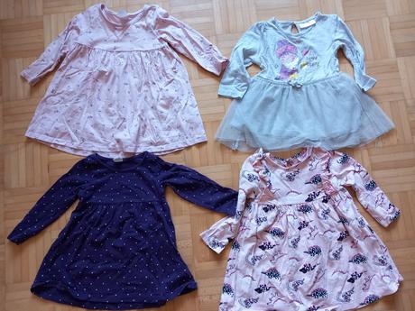 Šatičky z tričkoviny 74/80, 80