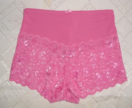 Ruzove stahujuce nohavicky, m