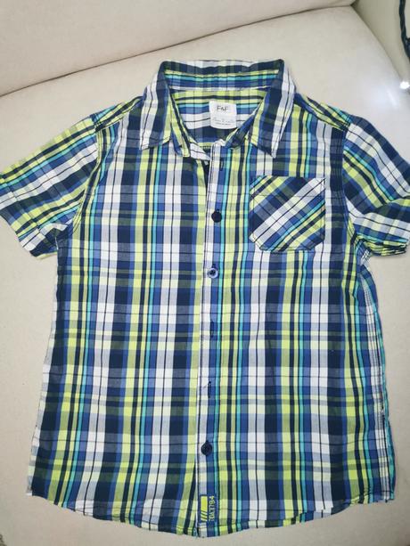 F&f zelená košeľa, f&f,116
