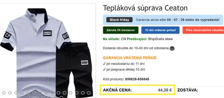 Letná súprava bielo čiernej farby, l/xl, l