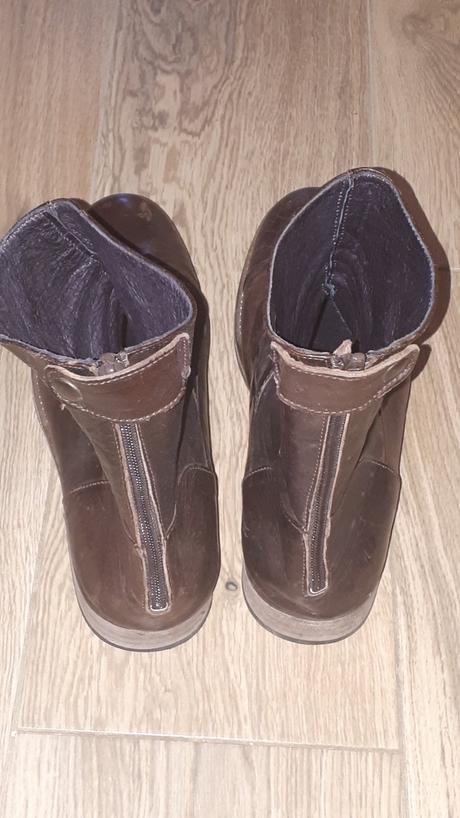 Čižmy kožene zn mentor, 41