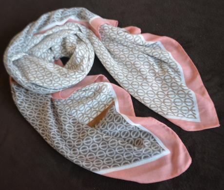 Vzorovaná šatka fanny, xl