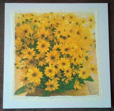 Obrázok žlté kvety, 