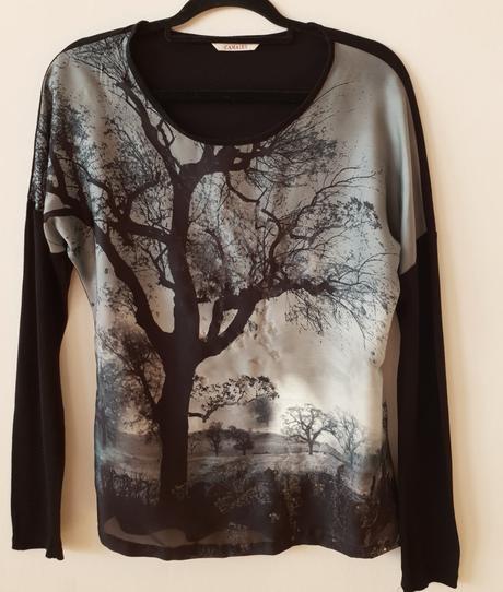 Tričko s potlačou camaieu, camaieu,s