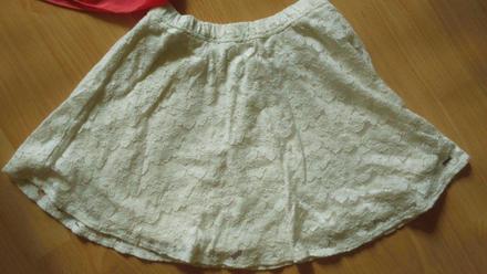 Čipkovaná sukňa holister, xs