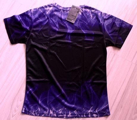 Tričko čierno fialové v. m/l, l / m