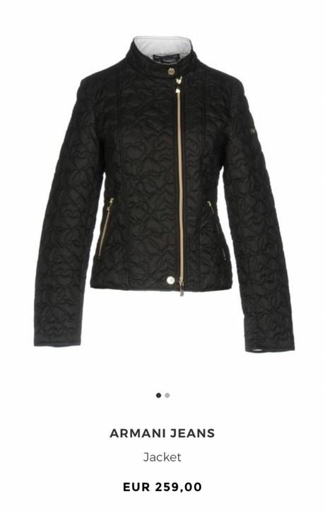 Armani bunda srdiečka m originál, armani,m