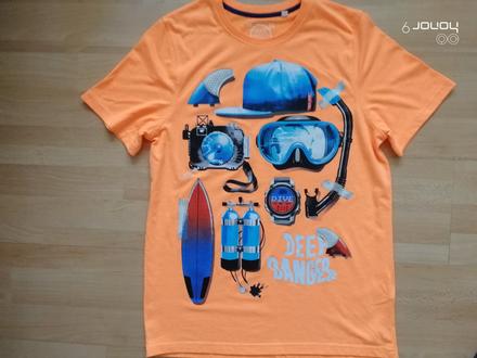 Chlapčenské tričko here+there 158-164, 164