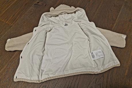 Nadherny unisex svetrik s kapucnou na 2-4m+, dopodopo,62