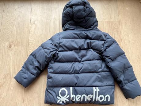 Vetrovka páperová bennetton, benetton,128