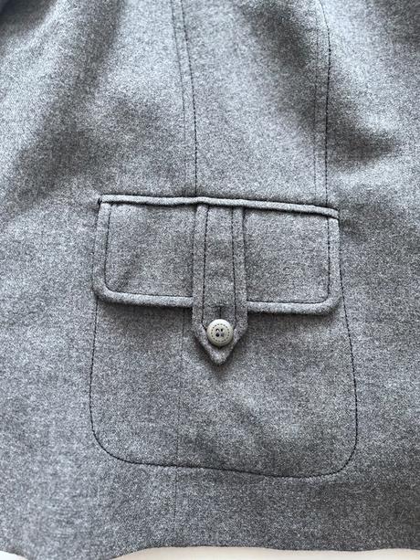 Vlnený kabát, blazer vel.50, xxl