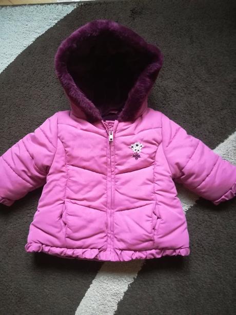 Zimná bundička pre dievčatá debenhams, debenhams,80