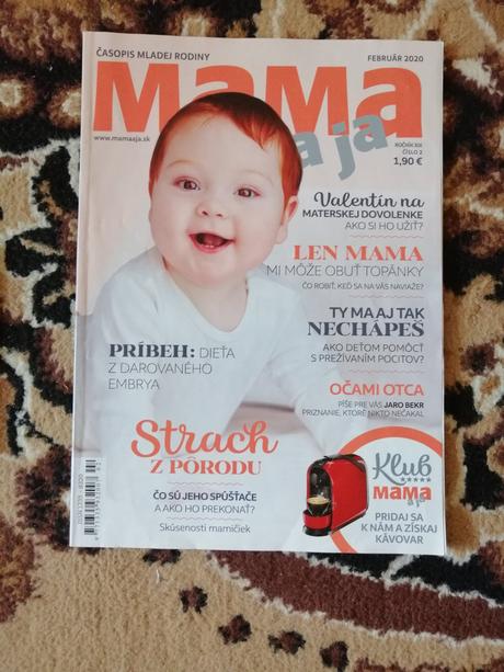 Časopis - mama a ja, 
