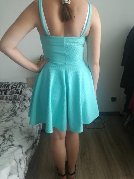 Retro mint šaty, miss selfridge,l