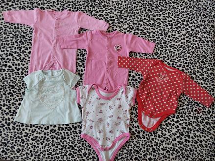 Detské vecičky spolu 56-68, 50–62