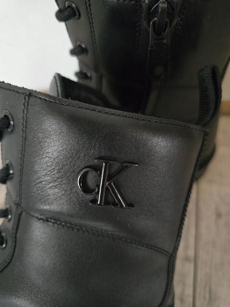 Kožene cizmy calvin klein, 39
