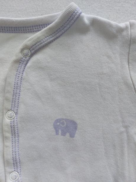 Svetlofialove pyzamko so slonom, baby,62