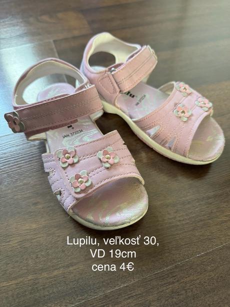 Sandále, lupilu,30