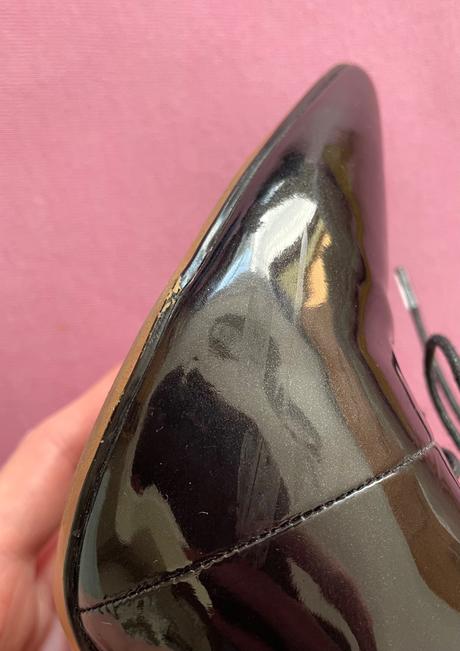 Lakované topánky na podpätku, 40