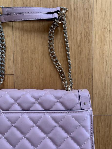 Nine west ruzova kabelka cez plece, nine west