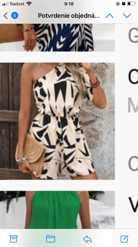 Krásny letný overal, m