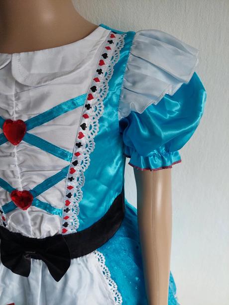 Alica v krajine zázrakov karnevalové šaty veľ.104-,