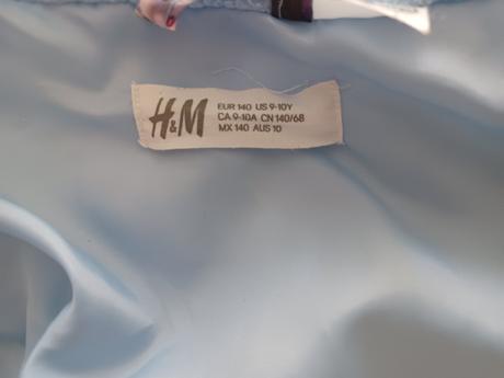 Dievčenska zimna bunda, h&m,140