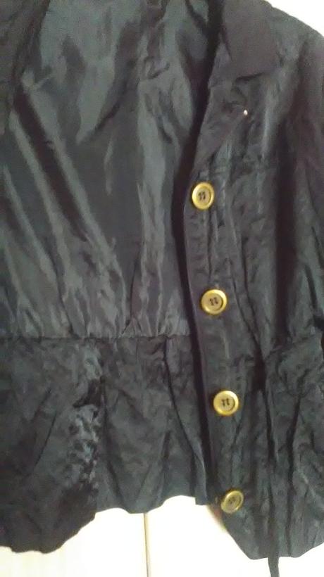 Čierna elegantná bundička, m