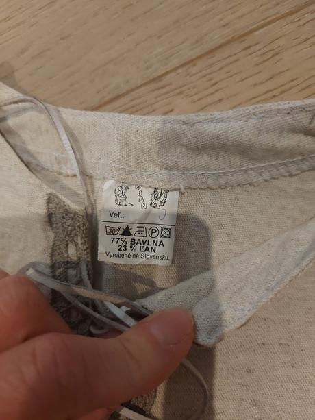 Lanová košeľa-stav novej, 74