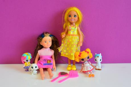 Barbie chelsea a bábiky, 