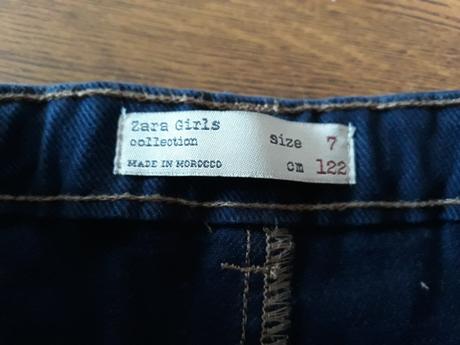 Riflová sukňa zara, zara,122