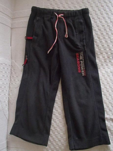 Flisové športové tepláky/ nohavice, 110