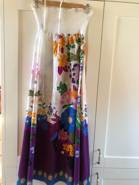 Letné maxi šaty s/m, m