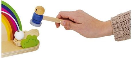 Small foot dúhová hojdačka,