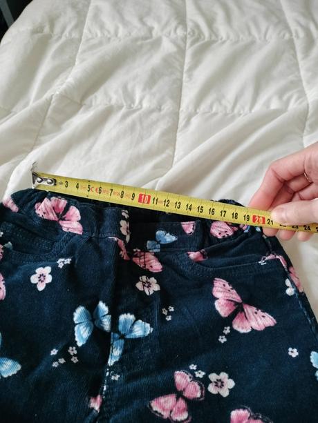 Zateplene nohavice, h&m,122