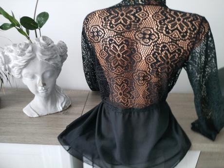 Čipkované mikina, kardigan s kapucou,