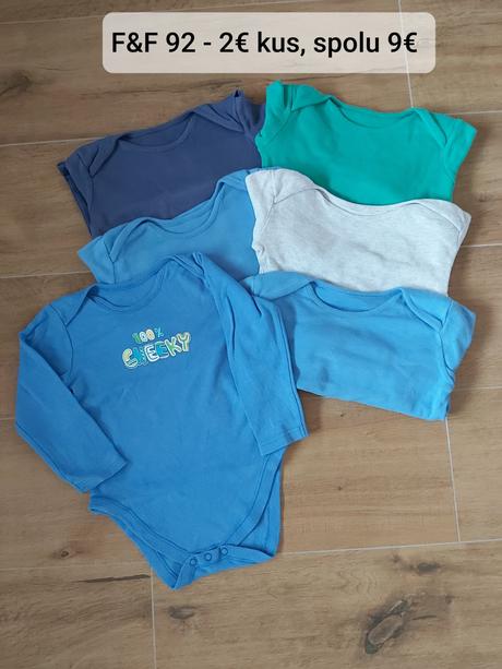 Body dlhý rukáv od 50 po 98, 50