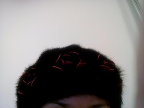 Luxusny baret z norky, 56