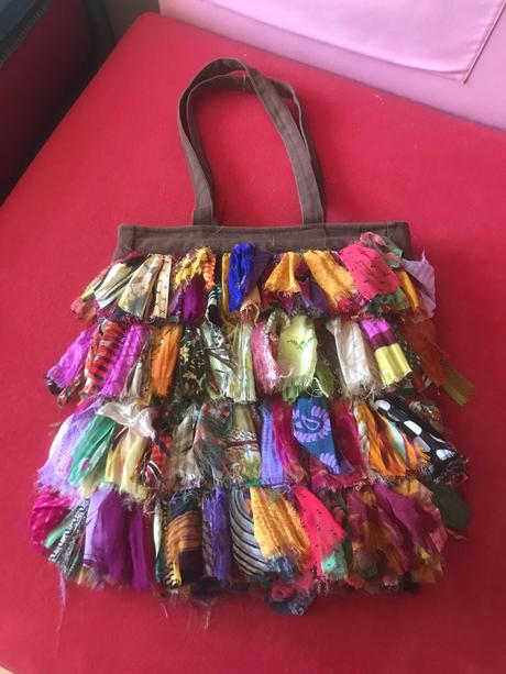 Taska krasna s latkami,zn.casamia,velkost 43x43 cm, 