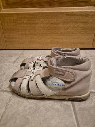 Fialové sandále protetika 26, protetika,26