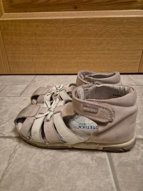 Fialové sandále protetika 26, protetika,26